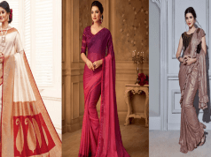 Modernity of Indian Women in Traditional Partywear and Plain Sarees