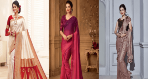 Modernity of Indian Women in Traditional Partywear and Plain Sarees